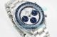 Swiss Replica Omega Speedmaster White & Blue Chronograph Dial Blue Bezel SS Watch 44MM (2)_th.jpg
